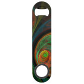 Reborn Green Art Abstrait (Dos)