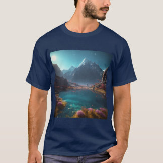 Reborn in the Lake World Graphic T-Shirt