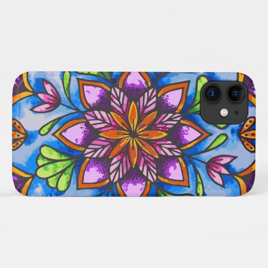 Reborn Mandala Case-Mate iPhone Case (Achterkant (horizontaal))