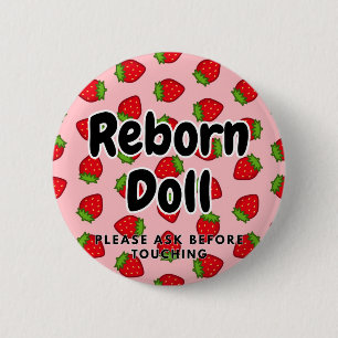 Reborn pop Button Alsjeblieft Vraag Voor Het Aanra