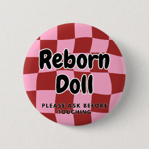 Reborn pop Button Alsjeblieft Vraag Voor Het Aanra