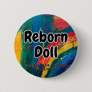 Reborn pop Button Alsjeblieft Vraag Vooraf Voordat