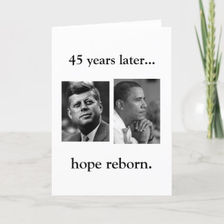 REBORN- SPATIE VAN DE HOOP OBAMA JFK BINNEN KAART