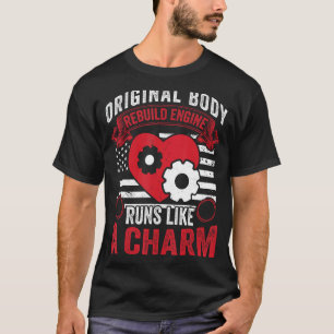 Rebuild Engine - Survivor Open Heart Operation T-shirt