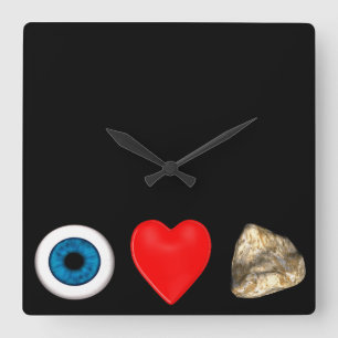 Rebus voor artsen vierkante klok