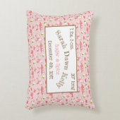 Rec Coussin Renards Rose Personnaliser d'informati (Devant(Vertical))