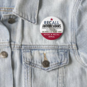 Recall Anthony Adams Button (In situ)