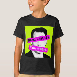 Recall Gouverneur Scott Walker T-shirt