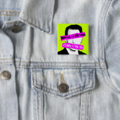 Recall Gouverneur Scott Walker Vierkante Button 5,1 Cm (In situ)