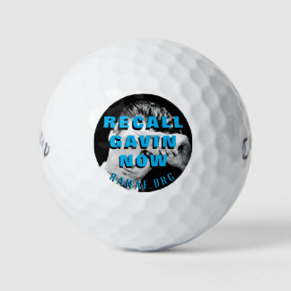 RECALL NEWSOM NOW GOLFBALLEN