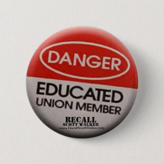 Recall Scott Walker - EU Member Button