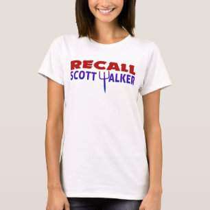 Recall Scott Walker T-shirt