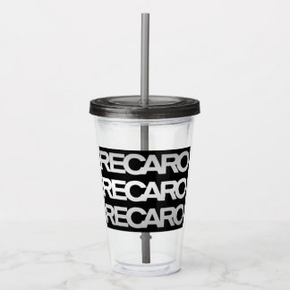 RECARRO TUMBLER ACRYL DRINKBEKER