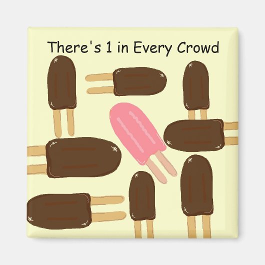 Recellen en Popsicles Magneet (Voorkant)