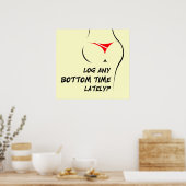 Récemment, n'importe quelle heure du bas ? Affiche (Cuisine)