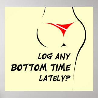 Récemment, n'importe quelle heure du bas ? Affiche