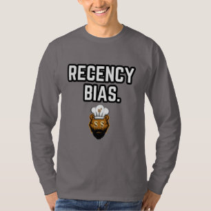 Recency Bias lange mouw T-shirt