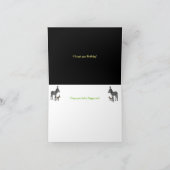 Recente verjaardagskaart kaart (Binnen)