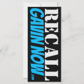 RECENTE WINNING NU MAGNETISCHE STRIP MAGNETISCHE UITNODIGING (Voorkant)