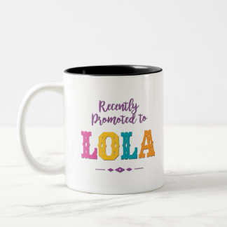 Recentelijk gepromoot naar Lola Tweekleurige Koffiemok