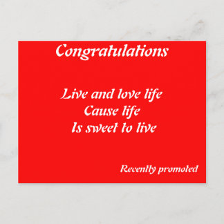 Recentelijk gepromoveerde briefkaarten