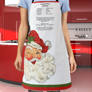 Recept aandenken Kerst  Kerstman Schort