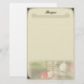 Recept aangepaste briefpapier (Voorkant / Achterkant)