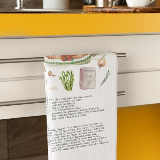 Recept Erfstuk Theedoeken | Turkije Vulling