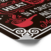 Recept Hot Chocolate Feeststation Poster (Hoek)