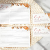 Recept Kaart Herfst in Liefde Vrijgezellenfeest Po