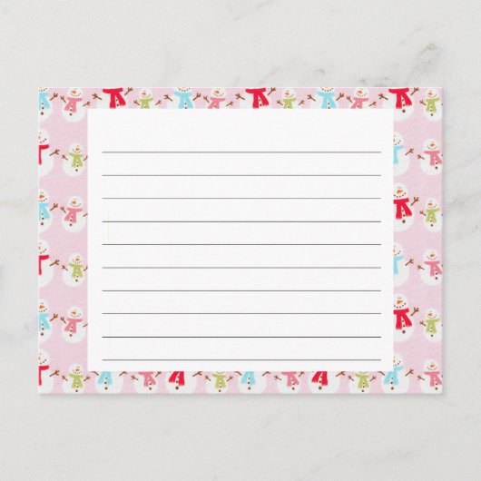 Recept Kaart van het vakantieseizoen (Voorkant)