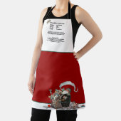 Recept Keepsake Rode Kerst  Kerstman Schort (Insitu)