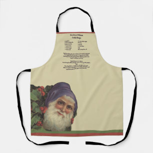 Recept Keepsake Sinterklaas Kerstmis Schort