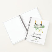 Recept koken voedsel vegetarische kruiden notitieboek (Binnen)