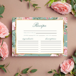 Recept Love Shack Fiance Garden Vrijgezellenfeest Informatiekaartje