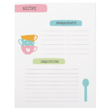 Recept Sjabloon Pagina
