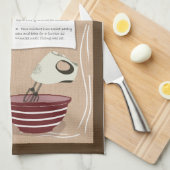 Recept Theedoek - Kentish Gypsy Tart (Quarter Fold)