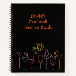  recept van cocktails notitieboek