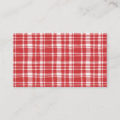 Recept verzoek voor rustieke appel bruidsdouche  informatiekaartje (Achterkant)