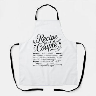 Recept voor een Koppel Keuken Liefde, Vertrouwen & Schort