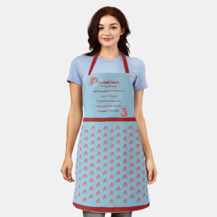 Recept voor garnalencocktail All-Over Print Schort
