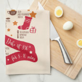 Recept voor Gingerbread Cookies Theedoek (Quarter Fold)