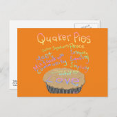 Recept voor Quaker Pies Briefkaart (Voorkant / Achterkant)