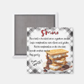 Recept voor Smores Magneet (Voorkant / Achterkant)