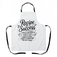 Recept voor Succes – Hartelijke Keuken Spreuk