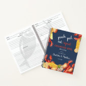 Recept voor verloofde koppels om rivierkreeft te k notitieboek (Binnen)