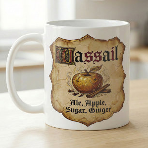 Recept voor Wassail Gemberappel Ale Koffiemok