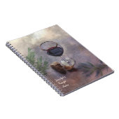 Recept voor wijn en knoflook notitieboek (Rechterzijde)