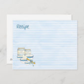 recept-vriendschap briefkaart (Voorkant / Achterkant)