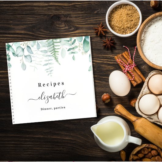 Recepten eucalyptus greenry bosnaam notitieboek